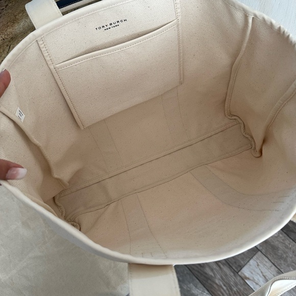 New Tory Burch canvas tote - Picture 6 of 9